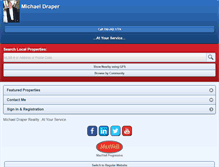 Tablet Screenshot of michaeldraper.ca